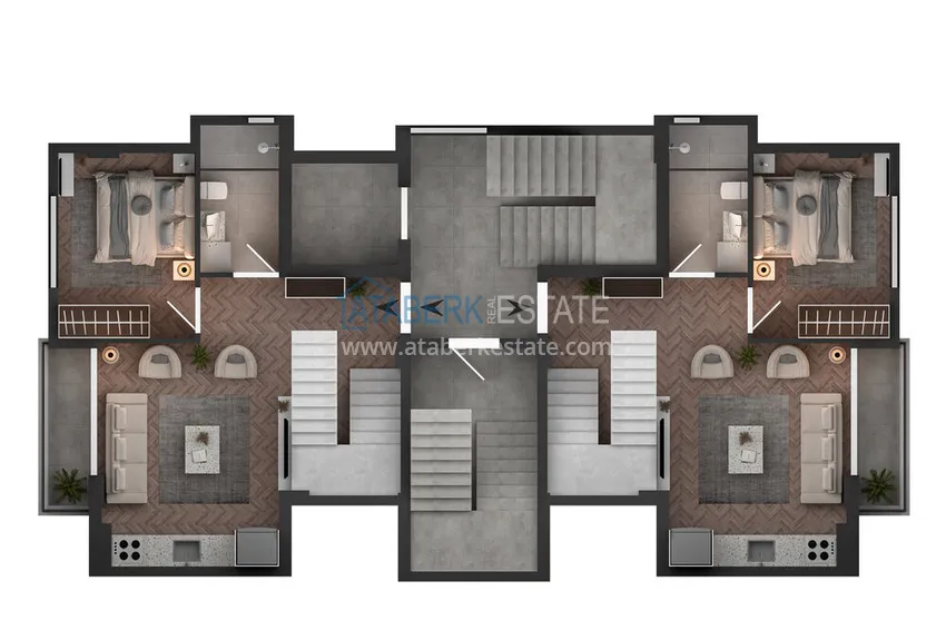 Buy cheap A new residential complex under construction in the central part of Antalya — Yildiz district 5