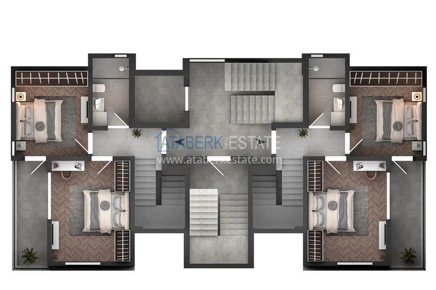 Buy cheap A new residential complex under construction in the central part of Antalya — Yildiz district 7