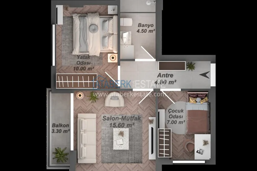Buy cheap A new residential complex under construction in the central part of Antalya — Yildiz district 3