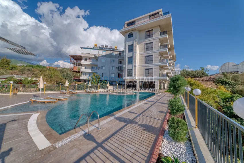 Furnished apartment with new furnishings - Kestel, Alanya 16