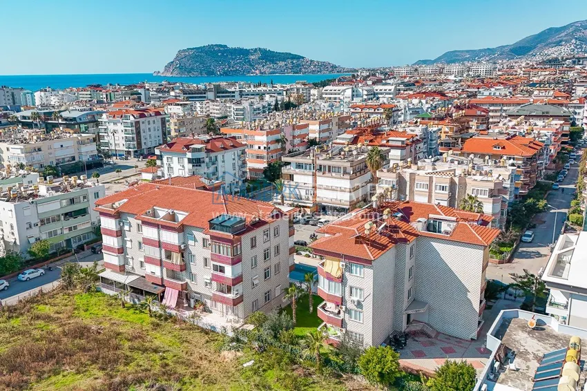 Apartament 2+1 z meblami, odpowiedni na zezwolenie na pobyt — Alanya, dzielnica Oba, 350 metrów od morza 1
