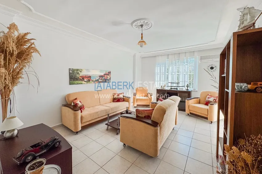 Kupuj Apartament 2+1 z meblami, odpowiedni na zezwolenie na pobyt — Alanya, dzielnica Oba, 350 metrów od morza 2