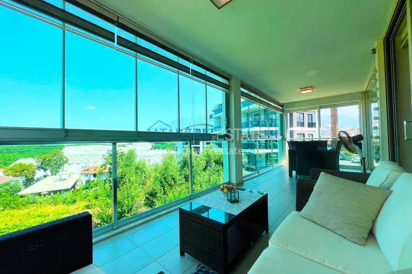 Kupuj Kamienica dwupoziomowa 4+1 z meblami w luksusowym kompleksie - Kargicak, Alanya 11