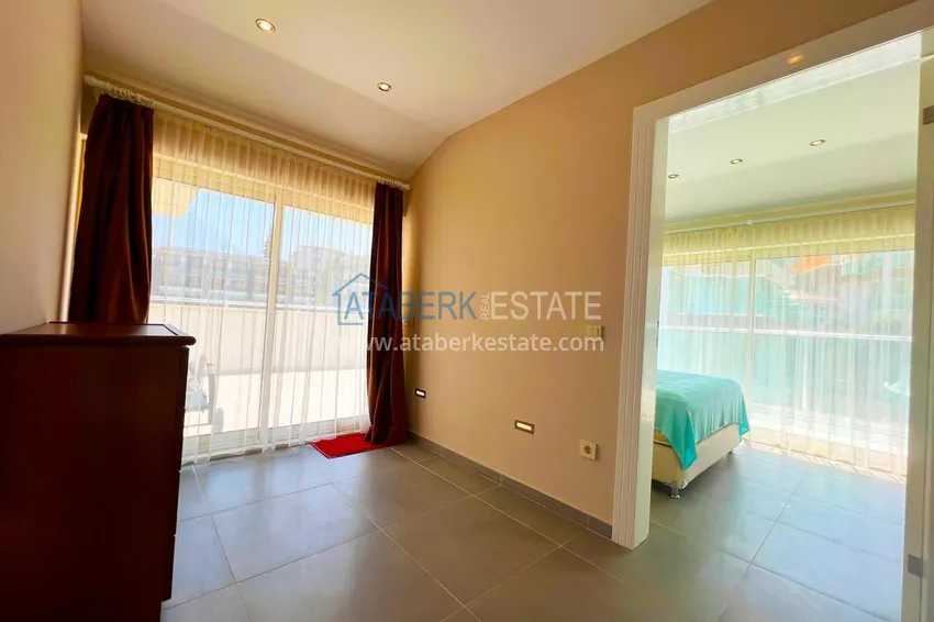 Kupuj Kamienica dwupoziomowa 4+1 z meblami w luksusowym kompleksie - Kargicak, Alanya 18