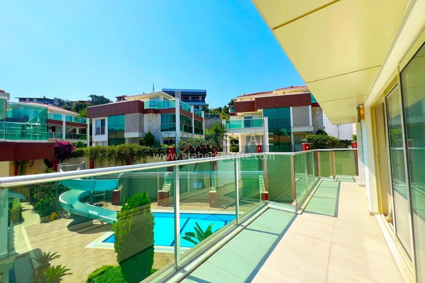 Kupuj Kamienica dwupoziomowa 4+1 z meblami w luksusowym kompleksie - Kargicak, Alanya 28