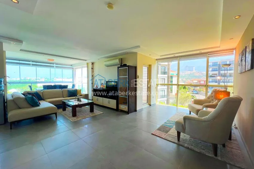 Kupuj Kamienica dwupoziomowa 4+1 z meblami w luksusowym kompleksie - Kargicak, Alanya 2