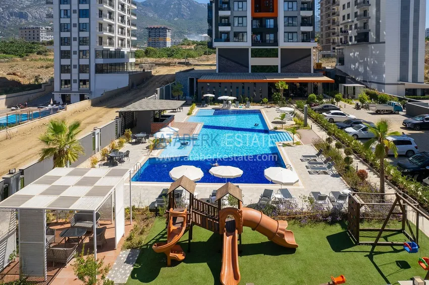 Furnished 2+1 apartment in the center of Mahmutlar, Saturday Market District 5