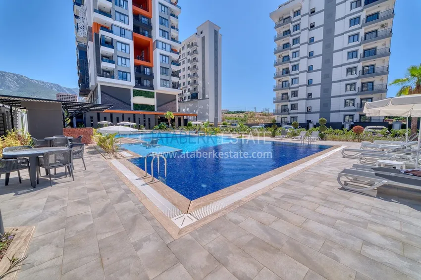 Furnished 2+1 apartment in the center of Mahmutlar, Saturday Market District 7
