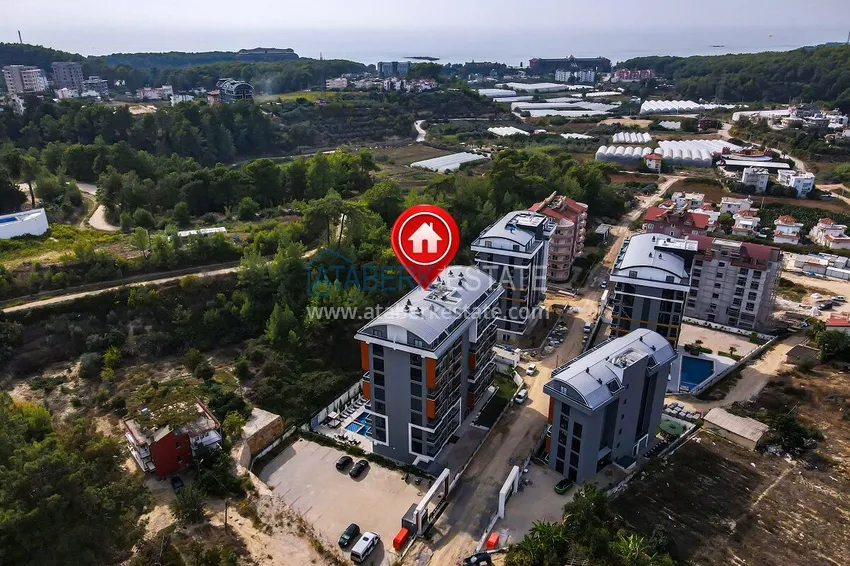 Korzystna oferta od właściciela — pięknie wykończone mieszkanie w zielonej części Avsallar 2