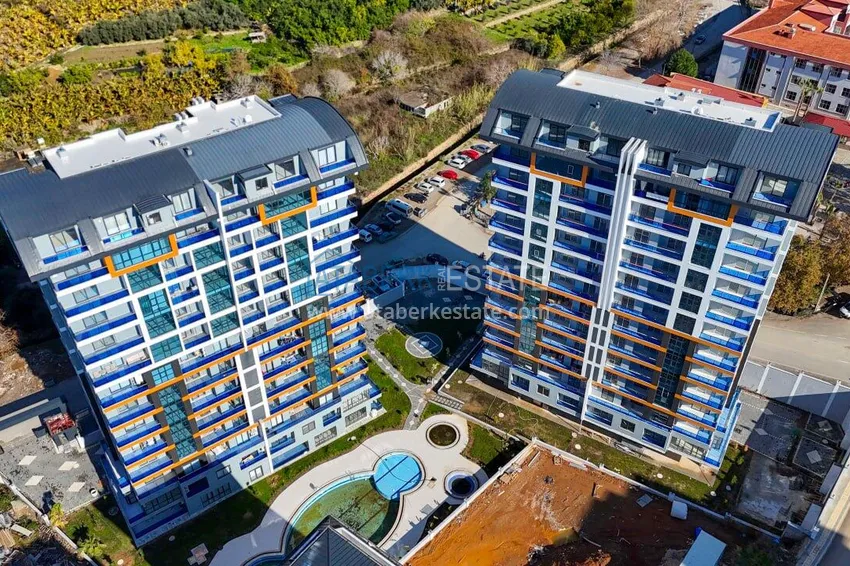 3+1 linear apartment with a fine finish in a modern complex - Mahmutlar district, Alanya 3