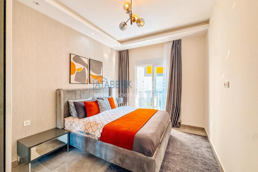 Kupuj Jednopokojowy apartament z designerskim wnętrzem bezpośrednio od właściciela — Avsallar, Alanya 12