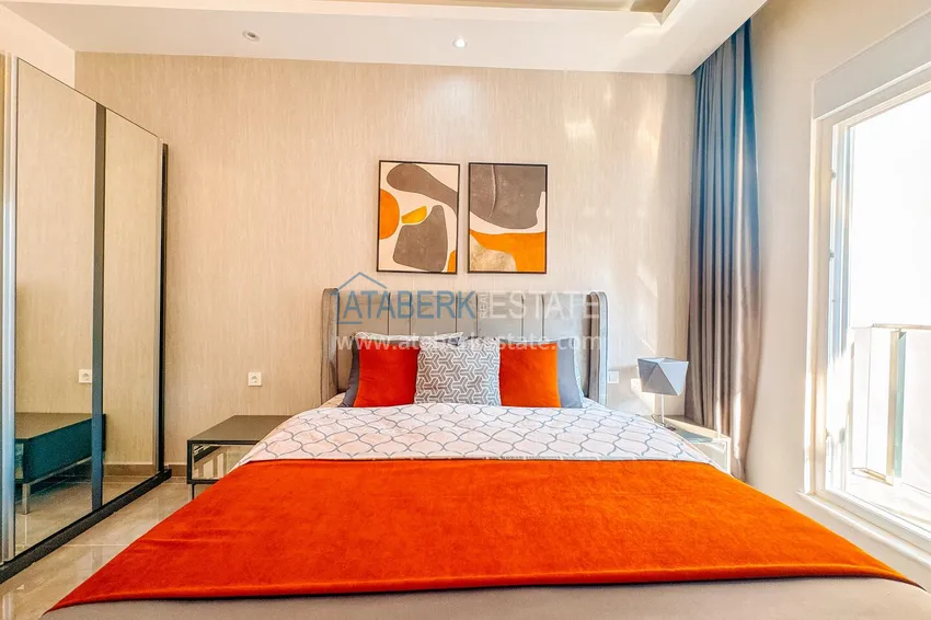 Purchase One bedroom apartment with designer interior directly from the owner — Avsallar, Alanya 13 