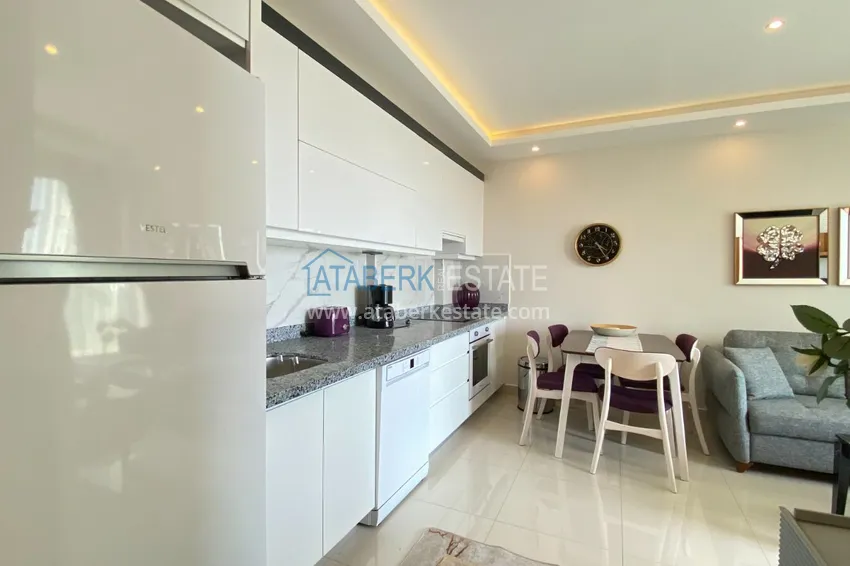 Kupuj Apartament 2+1 pod klucz z widokiem na morze w Mahmutlar, Alanya 13