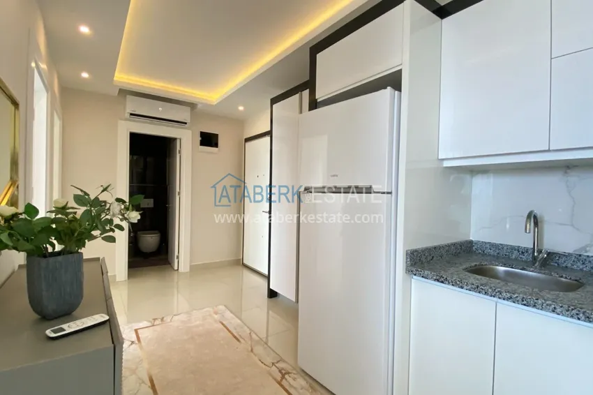 Kupuj Apartament 2+1 pod klucz z widokiem na morze w Mahmutlar, Alanya 14