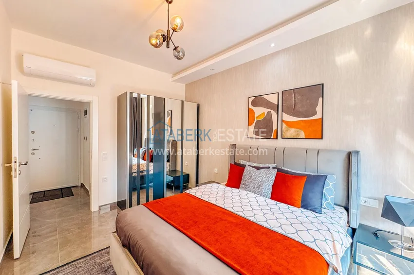 Purchase One bedroom apartment with designer interior directly from the owner — Avsallar, Alanya 14 