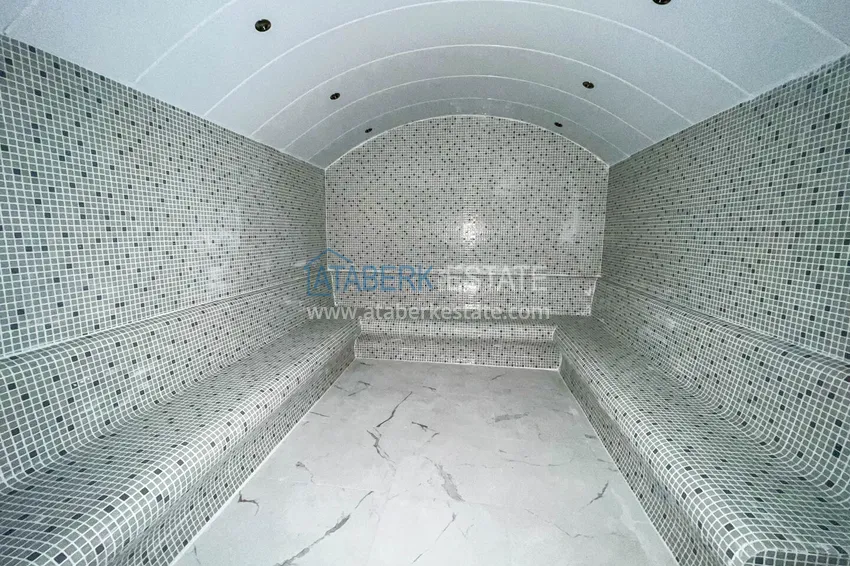 Apartament 2+1 pod klucz z widokiem na morze w Mahmutlar, Alanya 16