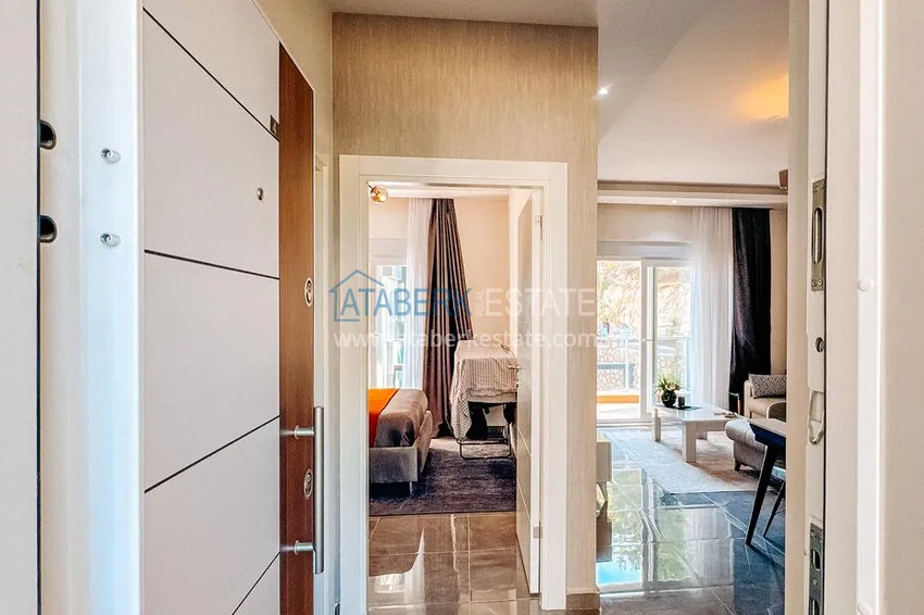 Kupuj Jednopokojowy apartament z designerskim wnętrzem bezpośrednio od właściciela — Avsallar, Alanya 1