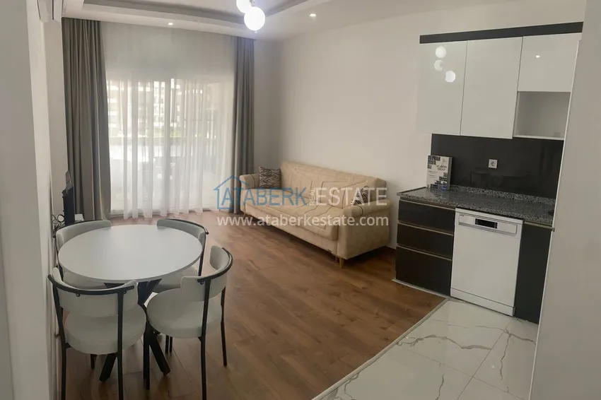 Purchase Long-term apartment rental in Alanya, Oba district — furnished 1+1 in a modern complex No. 19 1