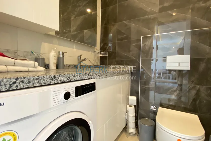 Kupuj Apartament 2+1 pod klucz z widokiem na morze w Mahmutlar, Alanya 21