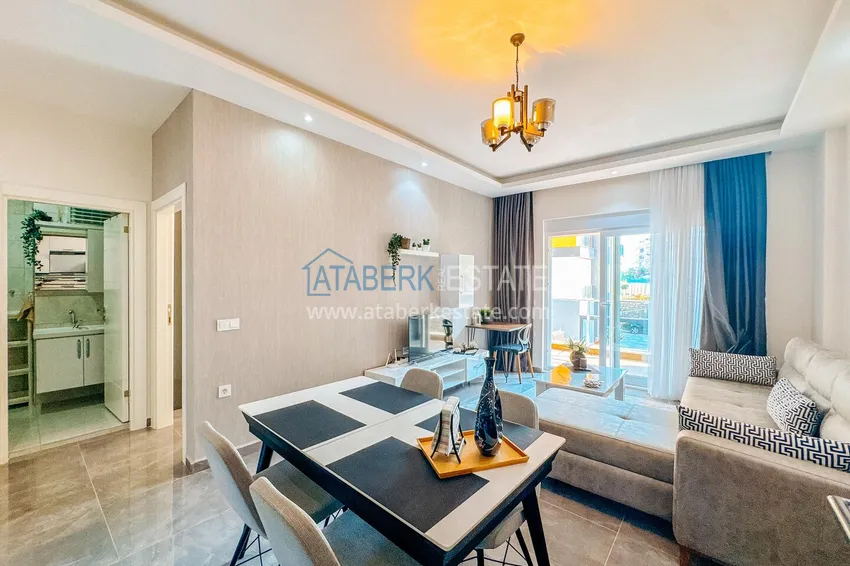 Purchase One bedroom apartment with designer interior directly from the owner — Avsallar, Alanya 7 