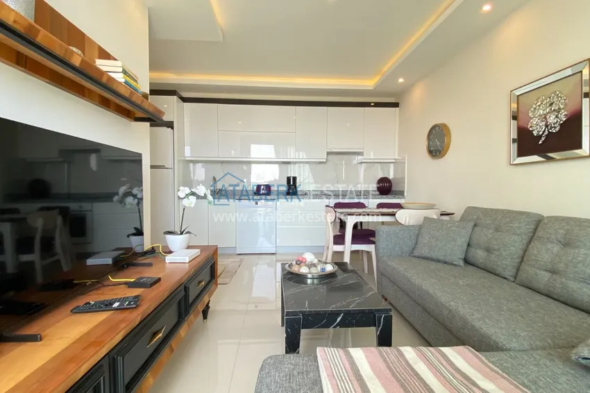 Kupuj Apartament 2+1 pod klucz z widokiem na morze w Mahmutlar, Alanya 8