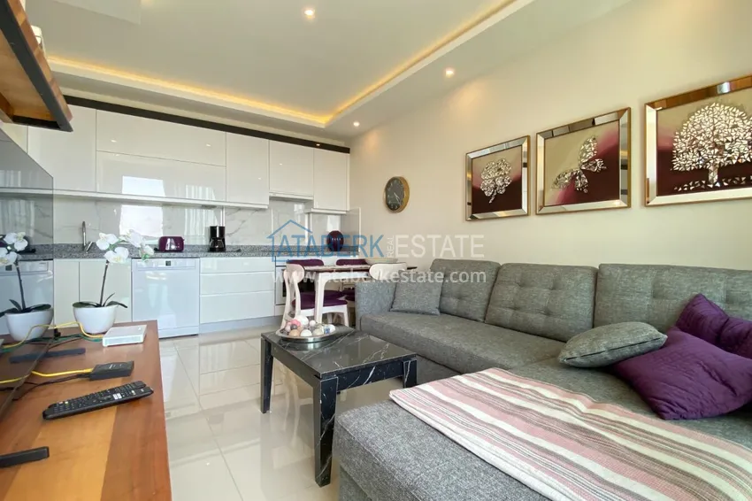 Kupuj Apartament 2+1 pod klucz z widokiem na morze w Mahmutlar, Alanya 9