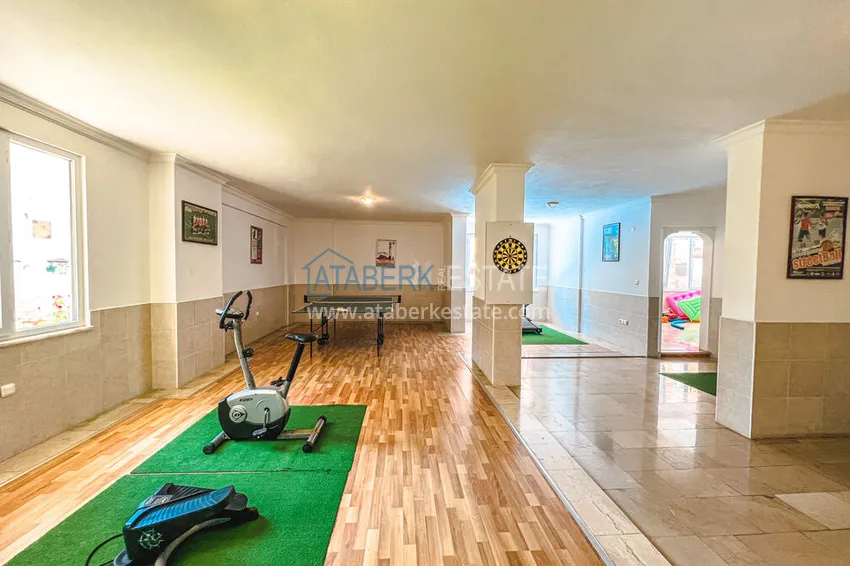 Przestronny apartament 2+1 z meblami, widokiem na morze i góry - Mahmutlar, Alanya 10