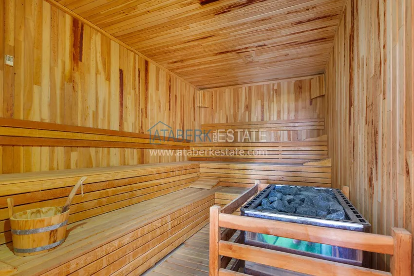 Przestronny apartament 2+1 z meblami, widokiem na morze i góry - Mahmutlar, Alanya 11