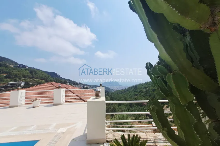 Three-storey private villa with furniture from the owner - Alanya, Bektash district. Suitable for a residence permit 4