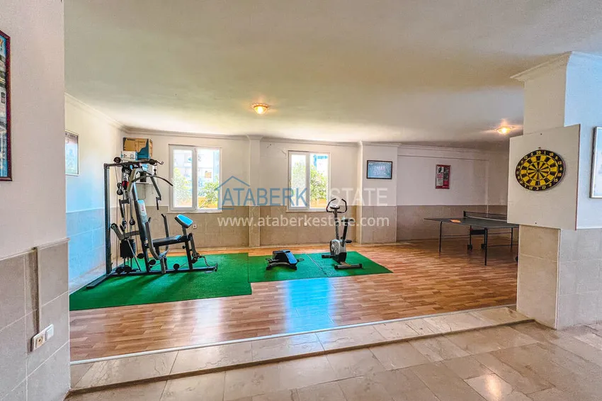 Przestronny apartament 2+1 z meblami, widokiem na morze i góry - Mahmutlar, Alanya 9