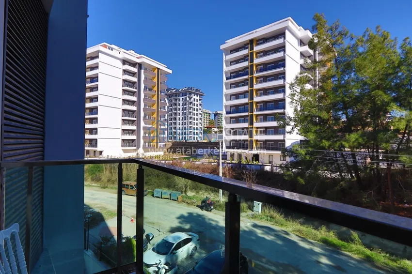Kupuj Umeblowane mieszkanie 1+1 w kompleksie z infrastrukturą — dzielnica Avsallar, Alanya 13