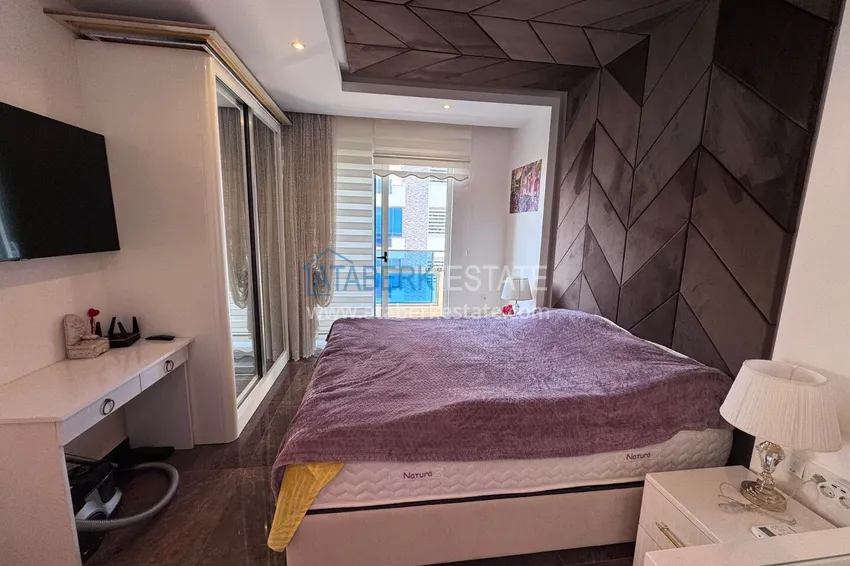 Purchase 4+1 penthouse duplex with furniture in a luxury complex — Mahmutlar, Alanya 10 