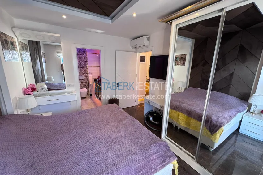 Purchase 4+1 penthouse duplex with furniture in a luxury complex — Mahmutlar, Alanya 11 