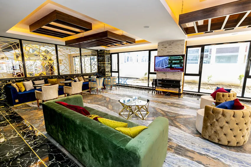4+1 penthouse duplex with furniture in a luxury complex — Mahmutlar, Alanya 12 