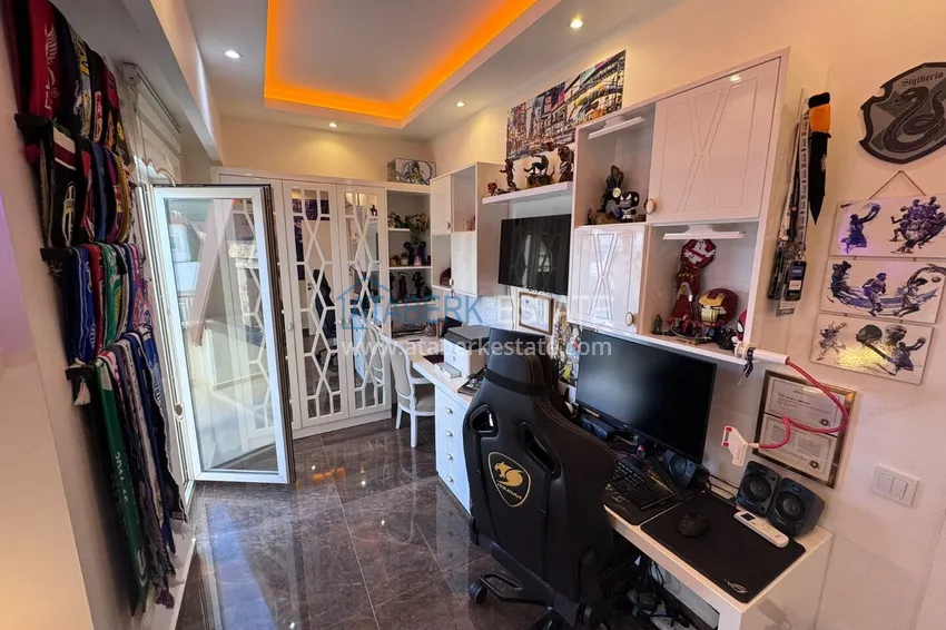 Purchase 4+1 penthouse duplex with furniture in a luxury complex — Mahmutlar, Alanya 14 
