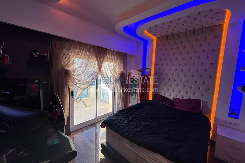 Purchase 4+1 penthouse duplex with furniture in a luxury complex — Mahmutlar, Alanya 15 