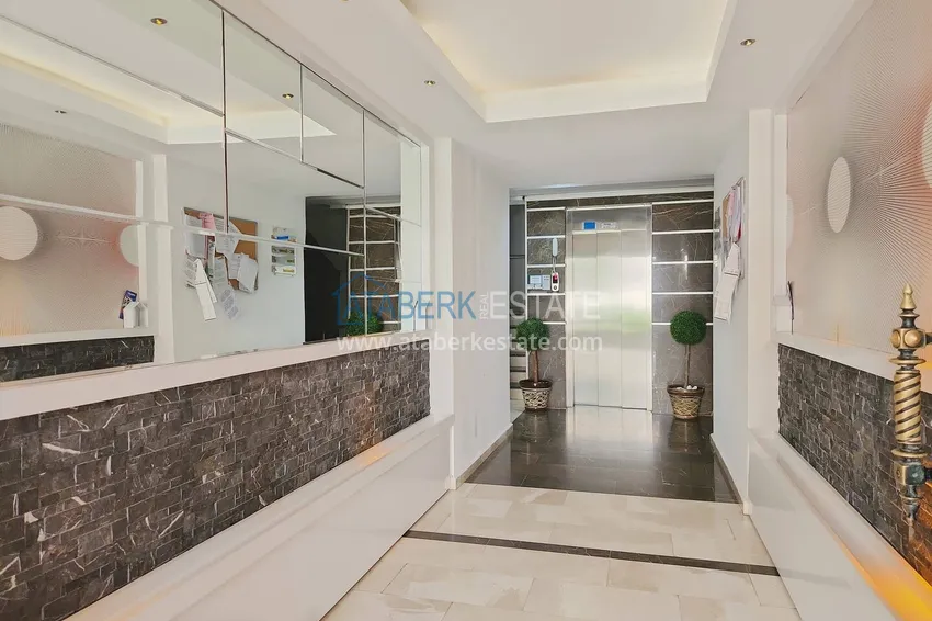 Apartament 1+1 z meblami i przeszklonym balkonem w Oba, Alanya - 5 minut od morza 20