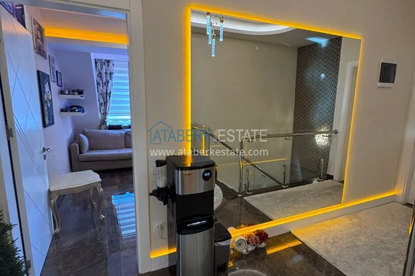 Purchase 4+1 penthouse duplex with furniture in a luxury complex — Mahmutlar, Alanya 21 
