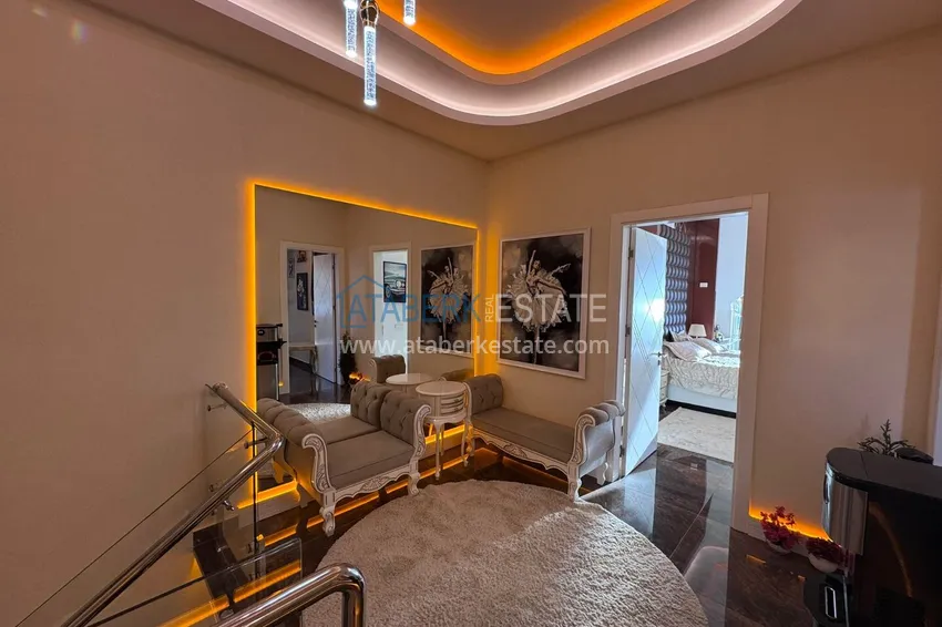 Purchase 4+1 penthouse duplex with furniture in a luxury complex — Mahmutlar, Alanya 22 