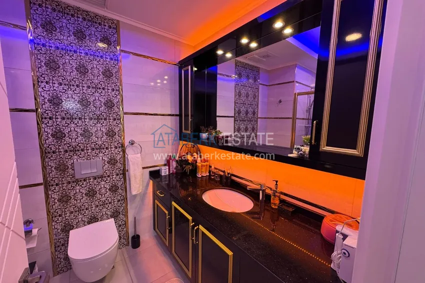 Purchase 4+1 penthouse duplex with furniture in a luxury complex — Mahmutlar, Alanya 25 