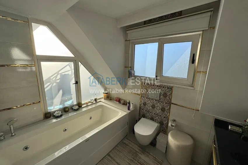Purchase 4+1 penthouse duplex with furniture in a luxury complex — Mahmutlar, Alanya 27 