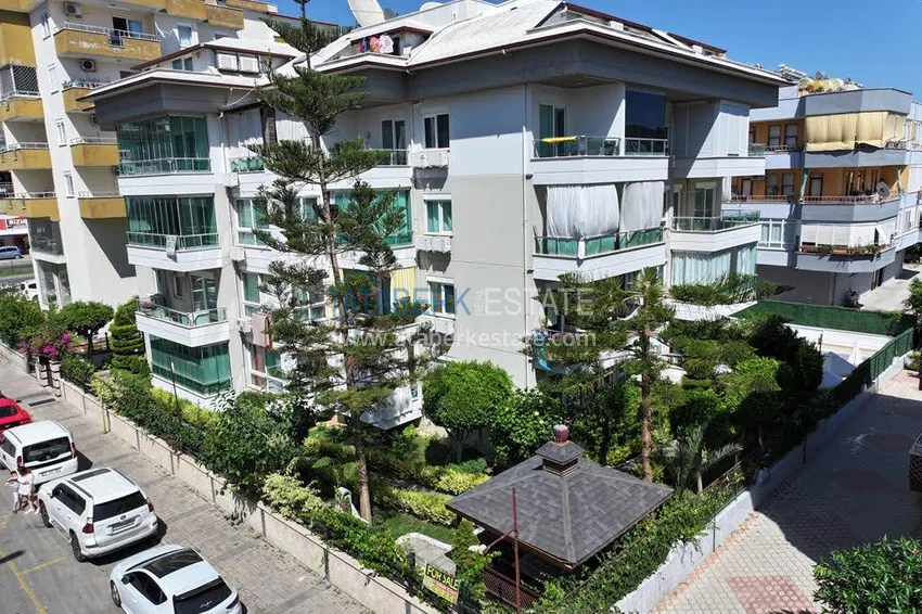 Apartament 1+1 z meblami i przeszklonym balkonem w Oba, Alanya - 5 minut od morza 2