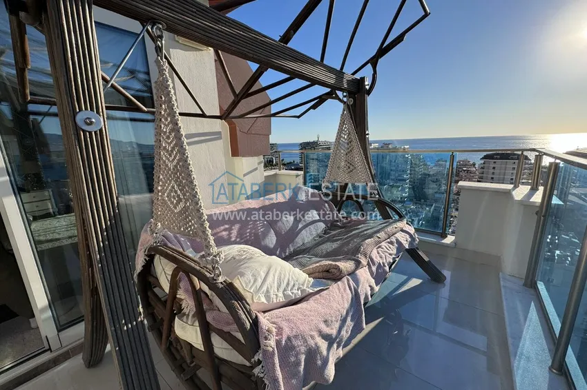 Purchase 4+1 penthouse duplex with furniture in a luxury complex — Mahmutlar, Alanya 33 