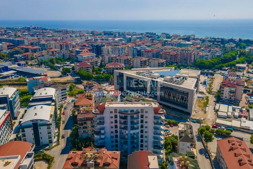 Three-room apartment with furniture in Alanya, Cikcilli district 3 
