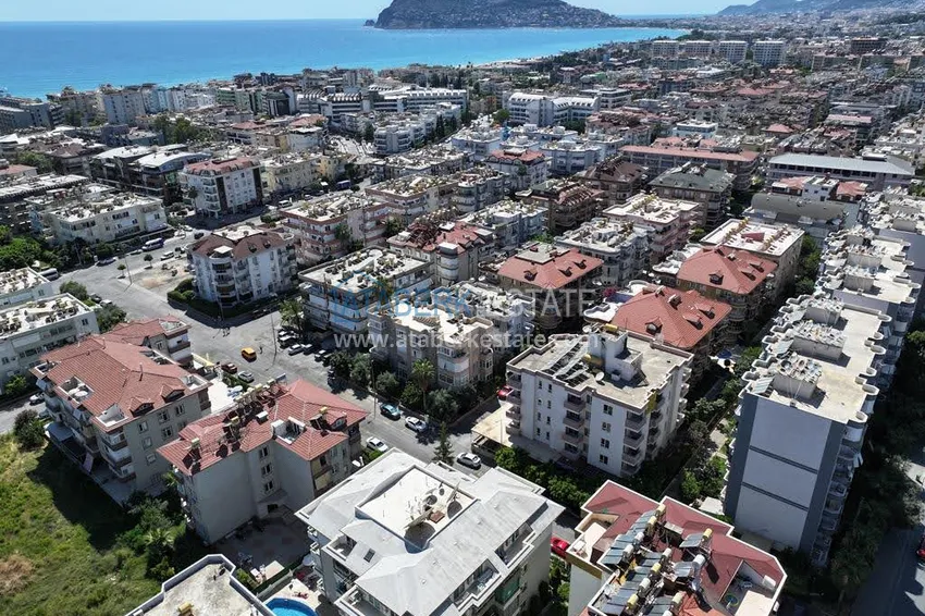 Apartament 1+1 z meblami i przeszklonym balkonem w Oba, Alanya - 5 minut od morza 3