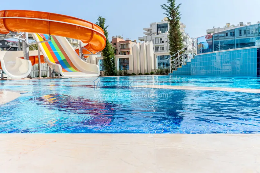 4+1 penthouse duplex with furniture in a luxury complex — Mahmutlar, Alanya 4 