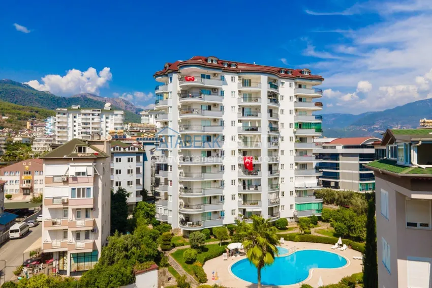 Three-room apartment with furniture in Alanya, Cikcilli district 7 