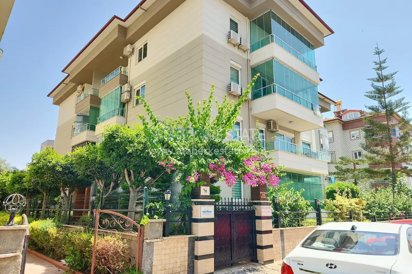 Apartament 1+1 z meblami i przeszklonym balkonem w Oba, Alanya - 5 minut od morza 7
