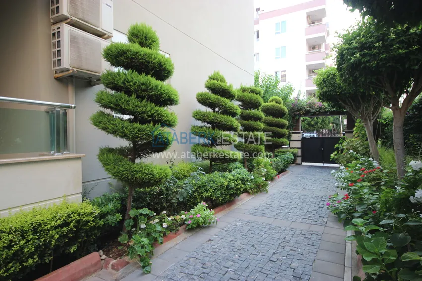Apartament 1+1 z meblami i przeszklonym balkonem w Oba, Alanya - 5 minut od morza 8