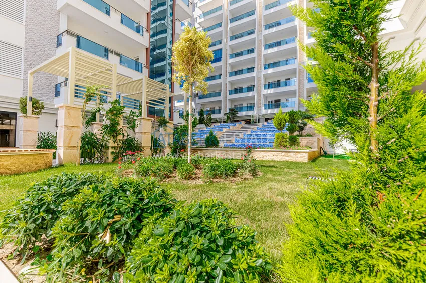 4+1 penthouse duplex with furniture in a luxury complex — Mahmutlar, Alanya 8 